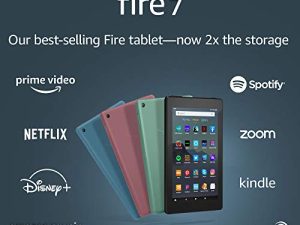 جهاز لوحي Fire 7 ، شاشة 7 بوصة ، 16 جيجابايت (إصدار 2019) ، Plum
