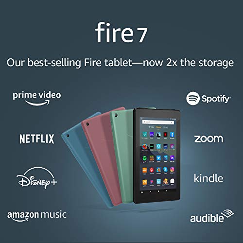 جهاز لوحي Fire 7 ، شاشة 7 بوصة ، 16 جيجابايت (إصدار 2019) ، Plum جهاز لوحي Fire 7 ، شاشة 7 بوصة ، 16 جيجابايت (إصدار 2019) ، Plum