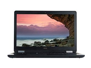 Dell Latitude E5570 15.6 بوصة HD ، Core i5-6200U 2.3 جيجاهرتز ، ذاكرة وصول عشوائي 16 جيجابايت ، محرك أقراص الحالة الصلبة 512 جيجابايت ، Windows 10 Pro 64 بت ، CAM (تم تجديده)