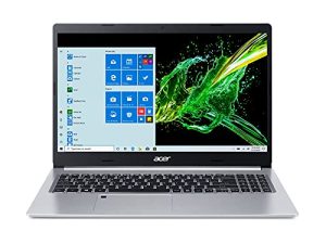 Acer Aspire 5 A515-55-56VK ، شاشة 15.6 بوصة عالية الدقة IPS ، الجيل العاشر من Intel Core i5-1035G1 ، 8GB DDR4 ، 256GB NVMe SSD ، Intel Wireless WiFi 6 AX201 ، قارئ بصمات الأصابع ، لوحة مفاتيح بإضاءة خلفية ، Windows 10 Home