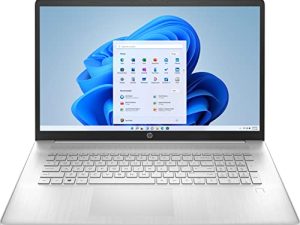 لاب توب اتش بي 17.3 بوصة فل اتش دي ، AMD Ryzen 5 5500U (Beat i5-10500) سداسي النواة حتى 4.0 جيجا هرتز ، 8 جيجا رام ، 256 جيجا NVMe SSD ، USB-C ، لوحة مفاتيح رقمية ، بصمة ، HDMI ، كاميرا ويب ، واي فاي ، ويندوز 10S ، طبيعي فضة