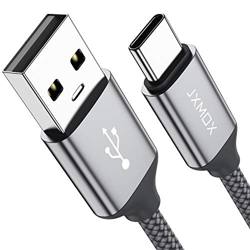كابل USB من النوع C ، USB A إلى USB C 3A سريع الشحن (3.3 قدم 2 عبوة) سلك شحن مجدول متوافق مع Samsung Galaxy S10 S9 S8 Plus ، Note 9 8 ، A11 A20 A51 ، LG G6 G7 V30 V35 ، Moto Z2 Z3 ، شاحن USB C (رمادي) كابل USB من النوع C ، USB A إلى USB C 3A سريع الشحن (3.3 قدم 2 عبوة) سلك شحن مجدول متوافق مع Samsung Galaxy S10 S9 S8 Plus ، Note 9 8 ، A11 A20 A51 ، LG G6 G7 V30 V35 ، Moto Z2 Z3 ، شاحن USB C (رمادي)