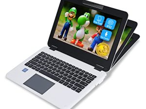 طالب كمبيوتر محمول صغير ، كمبيوتر محمول صغير GEEKPLUS للأطفال ، كمبيوتر محمول بدون مروحة يعمل بنظام Windows 11 ، كمبيوتر محمول للأطفال من Intel Celeron N4000 ، أجهزة كمبيوتر محمولة تقليدية 6 جيجابايت / 128 جيجا ، جهاز كمبيوتر محمول IP52 كمبيوتر محمول للمسنين