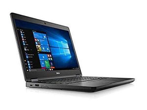 كمبيوتر محمول Dell Latitude 5480 14 بوصة ، Intel Core i5 6300U 2.4 جيجا هرتز ، 8 جيجا بايت DDR4 ، 256 جيجا بايت M.2 SSD ، USB Type-C ، HDMI ، كاميرا ويب ، Windows 10 (تم تجديده)