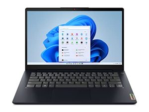 لاب توب Lenovo IdeaPad 3 ، شاشة 14.0 بوصة FHD ، AMD Ryzen 5 5500U ، 8 جيجا رام ، 256 جيجا تخزين ، AMD Radeon 7 Graphics ، Windows 11 Home ، Abyss Blue