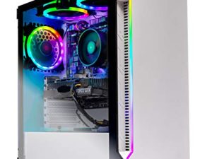 جهاز كمبيوتر ألعاب Skytech Archangel للكمبيوتر المكتبي - Ryzen 5 3600 3.6GHz ، GTX 1660 Super 6G ، 500GB SSD ، 16GB DDR4 3000MHz ، RGB Fans ، Windows 10 Home 64-bit ، 802.11AC Wi-Fi