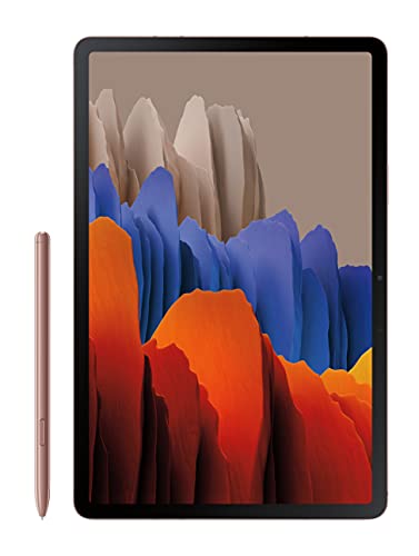 SAMSUNG Galaxy Tab S7 11-inch Android Tablet 128GB Wi-Fi Bluetooth S Pen سريع الشحن منفذ USB-C ، Mystic Bronze SAMSUNG Galaxy Tab S7 11-inch Android Tablet 128GB Wi-Fi Bluetooth S Pen سريع الشحن منفذ USB-C ، Mystic Bronze