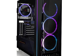 كمبيوتر سطح المكتب للألعاب CLX Set - معالج AMD Ryzen 9 5900X بسرعة 3.7 جيجاهرتز مبرد سائل ، وذاكرة DDR4 سعة 32 جيجابايت ، وبطاقة رسومات GeForce RTX 3060 12 جيجابايت GDDR6 ، و 500 جيجابايت SSD ، و 4 تيرابايت HDD ، وواي فاي ، و Windows 11 Home 64 بت ، أسود