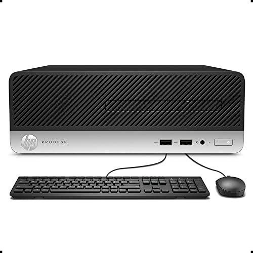HP ProDesk 400 G5 SFF كمبيوتر مكتبي للأعمال عالي الأداء ، Intel Six Core i5-8500 حتى 4.1 جيجا هرتز ، 16 جيجا DDR4 ، 256 جيجا SSD ، WiFi ، BT ، دعم 4K ، DP ، VGA ، Windows 10 Pro 64 En / Sp / Fr (تم تجديده ) HP ProDesk 400 G5 SFF كمبيوتر مكتبي للأعمال عالي الأداء ، Intel Six Core i5-8500 حتى 4.1 جيجا هرتز ، 16 جيجا DDR4 ، 256 جيجا SSD ، WiFi ، BT ، دعم 4K ، DP ، VGA ، Windows 10 Pro 64 En / Sp / Fr (تم تجديده )