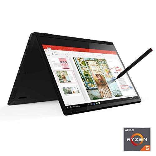 لاب توب لينوفو فليكس 14 2 في 1 القابل للتحويل ، شاشة لمس 14 بوصة فل اتش دي ، معالج AMD Ryzen 5 3500U ، 12 جيجا بايت DDR4 RAM ، 256 جيجا بايت NVMe SSD ، Windows 10 ، 81SS000DUS ، أسود ، قلم مرفق لاب توب لينوفو فليكس 14 2 في 1 القابل للتحويل ، شاشة لمس 14 بوصة فل اتش دي ، معالج AMD Ryzen 5 3500U ، 12 جيجا بايت DDR4 RAM ، 256 جيجا بايت NVMe SSD ، Windows 10 ، 81SS000DUS ، أسود ، قلم مرفق