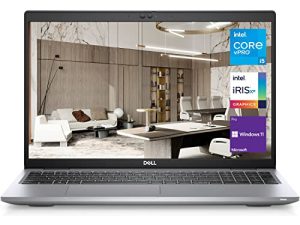 Dell Latitude 5520 كمبيوتر محمول للأعمال ، شاشة 15.6 بوصة FHD ، Intel Core i5-1135G7 vPRO ، ذاكرة وصول عشوائي 16 جيجا ، 512 جيجا بايت SSD ، كاميرا الأشعة تحت الحمراء ، HDMI ، لوحة مفاتيح بإضاءة خلفية ، Wi-Fi 6 ، RJ-45 ، Thunderbolt 4 ، Windows 11 Pro