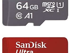 بطاقة ذاكرة SanDisk 64 جيجا بايت X2 (128 جيجا بايت) MicroSDXC Ultra Uhs-1