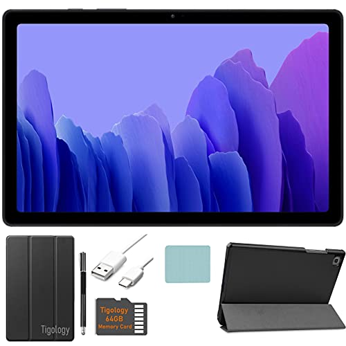 2020 Samsung Galaxy Tab A7 10.4 '' (2000x1200) TFT Display Wi-Fi Tablet Bundle، Qualcomm Snapdragon 662، 3GB RAM، Bluetooth، Dolby Atmos Audio، Android 10 OS w / Tigology Accessories (64GB ، رمادي) 2020 Samsung Galaxy Tab A7 10.4 '' (2000x1200) TFT Display Wi-Fi Tablet Bundle، Qualcomm Snapdragon 662، 3GB RAM، Bluetooth، Dolby Atmos Audio، Android 10 OS w / Tigology Accessories (64GB ، رمادي)