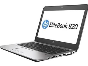 HP EliteBook 820 G3 Business Laptop - 12.5-inch Anti-Glare HD (1366x768)، Intel Core i5-6200U، 256GB SSD، 8GB DDR4، NFC، Back-Lit Keyboard، WiFi-AC + Bluetooth، Webcam، Windows 10 Pro (تم تجديده) )