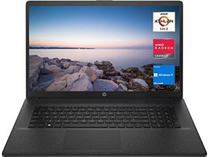 أحدث كمبيوتر محمول HP 17 ، شاشة 17.3 بوصة HD + ، معالج AMD Athlon Gold 3150U ، 32 جيجا بايت DDR4 RAM ، 1 تيرا بايت PCIe SSD ، Wi-Fi ، كاميرا ويب ، Bluetooth ، HDMI ، Windows 11 Home ، أسود