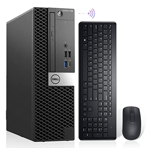 Dell OptiPlex 7060 Windows 11 Pro Desktop Computer SFF ، Intel 8th Gen i5-8500 Hexa Core ، 16GB DDR4 Ram 512GB NVMe M.2 SSD ، AX210 المدمج في WIFI 6E والبلوتوث 5.2 ، لوحة مفاتيح وماوس لاسلكي جديد (متجدد) Dell OptiPlex 7060 Windows 11 Pro Desktop Computer SFF ، Intel 8th Gen i5-8500 Hexa Core ، 16GB DDR4 Ram 512GB NVMe M.2 SSD ، AX210 المدمج في WIFI 6E والبلوتوث 5.2 ، لوحة مفاتيح وماوس لاسلكي جديد (متجدد)