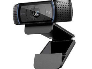 كاميرا ويب Logitech C920x HD Pro ، Full HD 1080p / 30fps مكالمات فيديو ، صوت ستيريو واضح ، تصحيح الضوء عالي الدقة ، يعمل مع Skype ، Zoom ، FaceTime ، Hangouts ، PC / Mac / Laptop / Macbook / Tablet - أسود