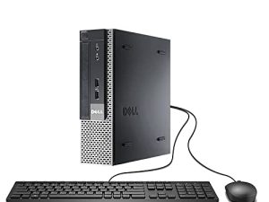 كمبيوتر مكتبي ديل اوبتيبليكس 9020 صغير جدا ، انتل كور i5-4570S ، 16 جيجا رام ، 256 جيجا اس اس دي SSD ، دعم 4 كيه ، واي فاي ، بلوتوث ، اتش دي ام اي ، ويندوز 10 برو (تم تجديده)