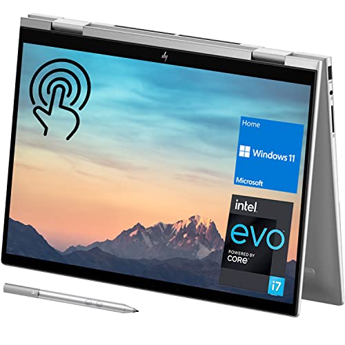 لاب توب HP Envy x360 2 في 1 ، شاشة لمس FHD 15.6 بوصة ، الجيل الثاني عشر Intel Core i7-1255U ، 32 جيجا رام ، 1 تيرا بايت PCIe SSD ، كاميرا ويب ، لوحة مفاتيح بإضاءة خلفية ، Wi-Fi 6 ، HDMI ، Windows 11 Home ، فضي ، قلم ستايلس متضمن لاب توب HP Envy x360 2 في 1 ، شاشة لمس FHD 15.6 بوصة ، الجيل الثاني عشر Intel Core i7-1255U ، 32 جيجا رام ، 1 تيرا بايت PCIe SSD ، كاميرا ويب ، لوحة مفاتيح بإضاءة خلفية ، Wi-Fi 6 ، HDMI ، Windows 11 Home ، فضي ، قلم ستايلس متضمن