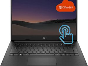 أحدث كمبيوتر محمول 2022 من HP Premium بشاشة لمس عالية الدقة مقاس 14 بوصة ، معالج Intel ثنائي النواة يصل إلى 2.8 جيجاهرتز ، وذاكرة وصول عشوائي 16 جيجابايت ، وتخزين 64 جيجابايت eMMC ، وكاميرا ويب ، وبلوتوث ، ومنفذ HDMI ، وواي فاي ، وأسود ، ونظام التشغيل Windows 10 مع Microsoft 365 لمدة عام