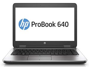 كمبيوتر محمول HP ProBook 640 G2 ، شاشة 14 HD ، Intel Core i5-6300U Upto 3.0 جيجاهرتز ، ذاكرة وصول عشوائي 16 جيجابايت ، 256 جيجابايت NVMe SSD ، DisplayPort ، Wi-Fi ، Bluetooth ، Windows 10 Pro (تم تجديده)