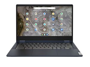 Lenovo - 2022 - IdeaPad Flex 5i - كمبيوتر محمول Chromebook 2 في 1 - Intel Core i3-1115G4 - شاشة لمس 13.3 بوصة FHD - ذاكرة 8 جيجا بايت - ذاكرة تخزين 128 جيجا - نظام تشغيل Chrome