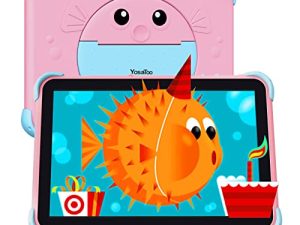 جهاز لوحي للأطفال يعمل بنظام Android اللوحي للأطفال مقاس 10 بوصات مع جراب متضمن جهاز لوحي للأطفال الصغار مزود بخاصية WiFi Android 11.0 وكاميرا مزدوجة IPS وشاشة تعمل باللمس التحكم الأبوي 2GB 32GB YouTube Netflix متجر Google Play