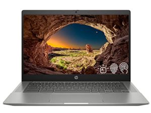 أحدث كمبيوتر محمول HP Chromebook ، شاشة لمس 14 بوصة FHD ، معالج AMD Athlon Silver 3050C ، ذاكرة وصول عشوائي 4 جيجا بايت ، سعة تخزين 64 جيجا بايت eMMC ، كاميرا ويب ، قارئ بصمات الأصابع ، Wi-Fi 6 ، Bluetooth ، Chrome OS ، فضي معدني