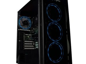 كمبيوتر سطح مكتب Periphio Hydra للكمبيوتر المكتبي للألعاب ، معالج Intel Quad Core i5 بسرعة 3.4 جيجاهرتز ، ذاكرة وصول عشوائي 16 جيجابايت ، محرك أقراص ثابتة 120 جيجابايت + 1 تيرابايت 7200 لفة في الدقيقة ، Windows 10 ، بطاقة رسومات Nvidia GT1030 ، RGB ، HDMI ، Wi-Fi (كمبيوتر الألعاب فقط) (تم تجديده)
