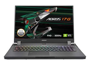 GIGABYTE AORUS 17G YC - 17.3 "FHD IPS Anti-Glare 300Hz - Intel Core i7-10870H - NVIDIA GeForce RTX 3080 8GB GDDR6 - ذاكرة 32 جيجا - SSD 1 تيرابايت - Win10 Home - كمبيوتر محمول للألعاب (AORUS 17G YC-8US6450SH)