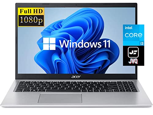 Acer 2022 Newest Aspire 5 Slim 15.6 "FHD Laptop، 11th Gen Intel Core i3-1115G4 (Up to 4.1GHz، Beat i5-7200U)، 8GB DDR4 RAM، 128GB SSD، WiFi 6، USB-C، Webcam، HDMI، Windows 11S + JVQ MP Acer 2022 Newest Aspire 5 Slim 15.6 "FHD Laptop، 11th Gen Intel Core i3-1115G4 (Up to 4.1GHz، Beat i5-7200U)، 8GB DDR4 RAM، 128GB SSD، WiFi 6، USB-C، Webcam، HDMI، Windows 11S + JVQ MP