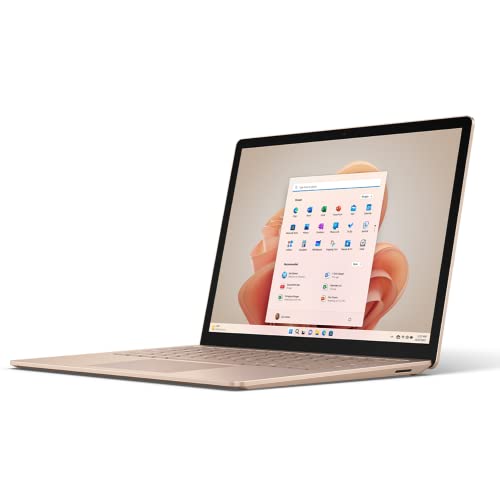 Microsoft Surface Laptop 5 (2022) ، شاشة تعمل باللمس مقاس 13.5 بوصة ، نحيف وخفيف الوزن ، وعمر بطارية طويل ، ومعالج Intel i5 سريع لتعدد المهام ، وتخزين 512 جيجابايت مع Windows 11 ، Sandstone Microsoft Surface Laptop 5 (2022) ، شاشة تعمل باللمس مقاس 13.5 بوصة ، نحيف وخفيف الوزن ، وعمر بطارية طويل ، ومعالج Intel i5 سريع لتعدد المهام ، وتخزين 512 جيجابايت مع Windows 11 ، Sandstone