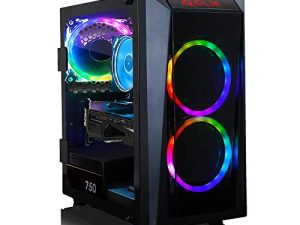 CLX Set Gaming Desktop - معالج AMD Ryzen 5 5600X 3.7 جيجاهرتز سداسي النواة ، وذاكرة DDR4 16 جيجابايت ، ورسومات GeForce RTX 3070 8 جيجابايت GDDR6 ، و 240 جيجابايت SSD ، و 2 تيرابايت HDD ، وواي فاي ، و Windows 10 Home 64 بت