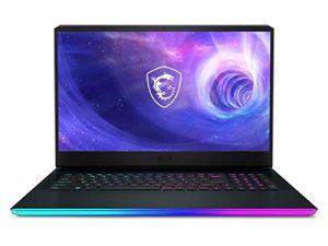 MSI GE76 Raider 17.3 "144Hz كمبيوتر محمول للألعاب Intel Core i7-11800H RTX3060 16GB 1TB NVMe SSD Win11 - أزرق (11UE-1056)