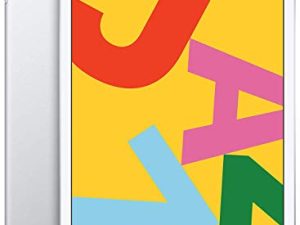 2019 Apple iPad 7th Gen (10.2 inch، Wi-Fi + Cellular، 32GB) Silver (Renewed)