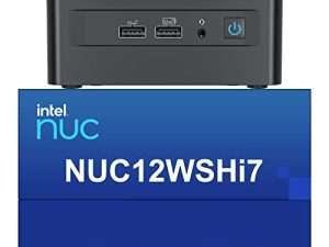Intel NUC 12 NUC12WSHi7 Wall Street Canyon Mini Computer 12th Gen Intel Core i7-1260P، 12 Cores (4P + 8E)، 16 Thread، 18MB Intel Smart Cache، Intel Iris Xe Graphics، No RAM، NO SSD، No OS، Barebone