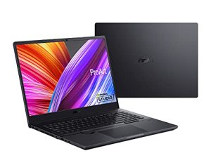 كمبيوتر محمول ASUS ProArt StudioBook 16 ، شاشة 16 بوصة 2560x1600 120 هرتز ، AMD Ryzen 7 ، 32 جيجابايت DDR4 ، 1 تيرا بايت PCIe SSD ، Nvidia Geforce RTX 3060 ، Windows 11 Home ، H5600QM-AH78 ، أسود ستار