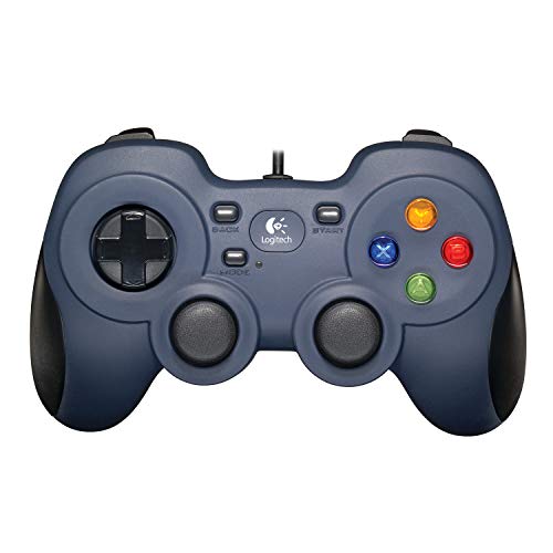 لوحة تحكم الألعاب السلكية لوجيتك F310 مثل التخطيط 4 سويتش D-Pad PC - أزرق لوحة تحكم الألعاب السلكية لوجيتك F310 مثل التخطيط 4 سويتش D-Pad PC - أزرق