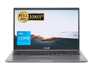 كمبيوتر محمول ASUS VivoBook 15 ، شاشة عالية الدقة مقاس 15.6 بوصة ، Intel Core i3-1115G4 ، ذاكرة وصول عشوائي 12 جيجابايت ، 256 جيجابايت SSD ، USB من النوع C ، HDMI ، Wi-Fi ، Windows 11 Home ، رمادي أردوازي