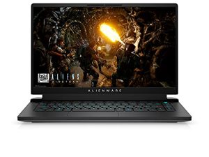 لاب توب الألعاب Alienware M15 R6 VR Ready - شاشة 15.6 بوصة QHD ، معدل تحديث 240 هرتز ، Intel Core i7-11800H ، 16 جيجا بايت DDR4 RAM ، 512 جيجا بايت SSD ، NVIDIA GeForce RTX 3070 8GB GDDR6 ، Windows 11- أسود