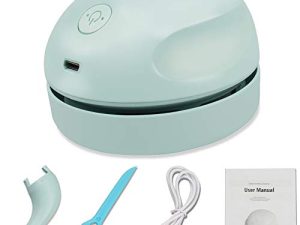 مكنسة كهربائية لسطح المكتب بشحن USB مع فرشاة تنظيف فوهة الفراغ ، تصميم قابل للفصل ومكنسة كهربائية صغيرة محمولة ، أفضل منظف لتنظيف الغبار ، الفتات ، البيانو ، الكمبيوتر ، السيارة وما إلى ذلك