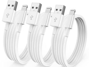 3 عبوات [معتمد من Apple MFi] شاحن iPhone بطول 6 أقدام وكابل طويل من Lightning إلى USB بطول 6 أقدام وكابل شحن سريع من Apple 6 قدم لهاتف iPhone 14 Pro Max / 13 Pro Max / 12 Mini / 11 Pro / 11 / XS / XR / 8 / 7 / 6s / iPad ، Air