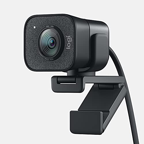 Logitech for Creators StreamCam Premium Webcam للبث وإنشاء المحتوى ، Full HD 1080p 60 fps ، عدسة زجاجية ممتازة ، تركيز تلقائي ذكي ، للكمبيوتر الشخصي / Mac - جرافيت Logitech for Creators StreamCam Premium Webcam للبث وإنشاء المحتوى ، Full HD 1080p 60 fps ، عدسة زجاجية ممتازة ، تركيز تلقائي ذكي ، للكمبيوتر الشخصي / Mac - جرافيت