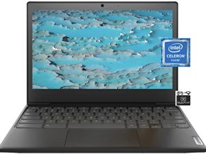 Lenovo 2022 Premium Ideapad Chromebook 3 ، شاشة كمبيوتر محمول خفيفة الوزن مقاس 11.6 بوصة ، Intel Dual Core N4020 (حتى 2.8 جيجاهرتز) ، ذاكرة وصول عشوائي 4 جيجابايت ، 64 جيجابايت eMMC ، WiFi 5 ، كاميرا ويب عالية الدقة ، بطارية 10+ ساعات ، Chrome OS + HubxcelAccessory