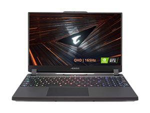 GIGABYTE AORUS 15 XE5: 15.6 "QHD 2560x1440 IPS-Level Display ، Intel Core i7-12700H ، NVIDIA GeForce RTX 3070 Ti GPU 8GB GDDR6 ، 16GB DDR5 RAM ، 1 تيرابايت SSD ، Win11 Home (AORUS 15 XE5-73USB34SH)