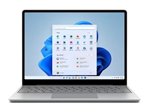 Microsoft Surface Laptop Go 2 - شاشة لمس 12.4 بوصة - ذاكرة Intel Core i5 8GB - 256 SSD - Platinum (أحدث طراز)