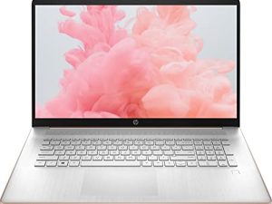أحدث كمبيوتر محمول HP Pavilion 2022 ، شاشة LED عالية الدقة مقاس 17 بوصة (1600 × 900) ، معالج AMD Athlon الفضي ، رسومات AMD Radeon ، ذاكرة وصول عشوائي 16 جيجابايت ، 1 تيرابايت PCIe SSD ، قارئ بصمات الأصابع ، Wi-Fi 6 ، BT 5.0 ، Windows 10 ، وردي ذهبي