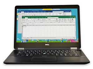 كمبيوتر محمول Dell Latitude E7470 14 بوصة ، Core i7-6600U 2.6 جيجاهرتز ، ذاكرة وصول عشوائي 16 جيجابايت ، محرك أقراص مزود بذاكرة مصنوعة من مكونات صلبة بسعة 512 جيجابايت ، ونظام تشغيل Windows 10 Pro 64 بت ، و CAM (تم تجديده)