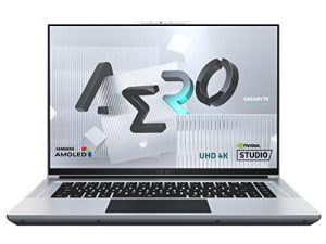 GIGABYTE AERO 16 YE5: 16 بوصة 4K / UHD + Samsung AMOLED ، Intel Core i9-12900H ، NVIDIA GeForce RTX 3080 Ti وحدة معالجة الرسومات GPU 16 جيجا بايت GDDR6 ، 32 جيجا بايت DDR5 رام ، 2 تيرا بايت SSD ، Win11 Pro (AERO 16 YE5-A4US948HP)
