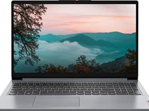 لاب توب Lenovo Ideapad 1 ، شاشة عالية الدقة 15.6 بوصة ، AMD Athlon Silver 3050U (حتى 3.2 جيجاهرتز) ، 8 جيجابايت رام 128 جيجابايت eMMC ، WiFi 6 ، كاميرا ويب ، بلوتوث 5 ، بطارية 9.5Hr ، Windows 11 S ، رمادي كلاود